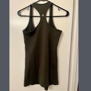 Hunter Green Lululemon Tank Top - Good Condition - Size 6